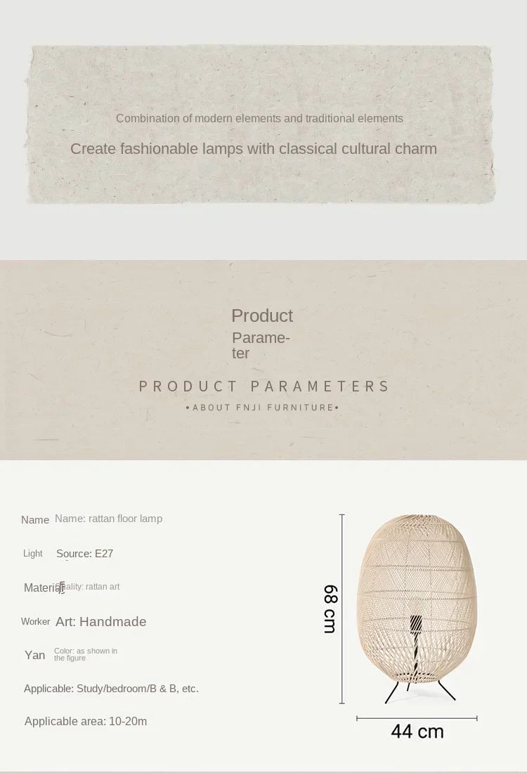 Floor Lamp Bedroom Bed & Breakfast Living Room Study Bedside Lamp Retro Decorative Lamps