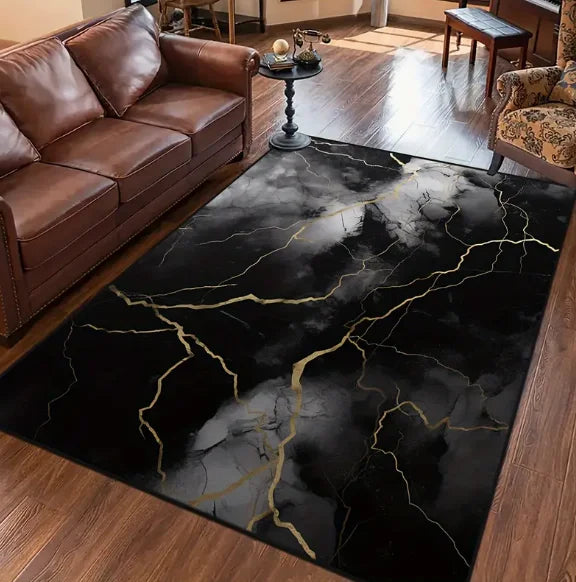 Modern Living Room Floor Mat Simple Lines Printed Soft Bedrooms Suitable for Living Rooms Terraces Offices Kitchen Floors decor