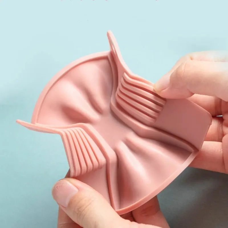 Kitchen Pot Clip Anti Scald Non-slip Handle Cover Creative Cooking Oven Glove Pot Clip Kitchen Gadgets Bow Shape Design Bowknot