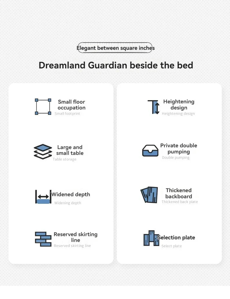 Bedside cabinet, household small bedroom storage, narrow cabinet, mini storage shelf, solid wood color, multi-purpose storage