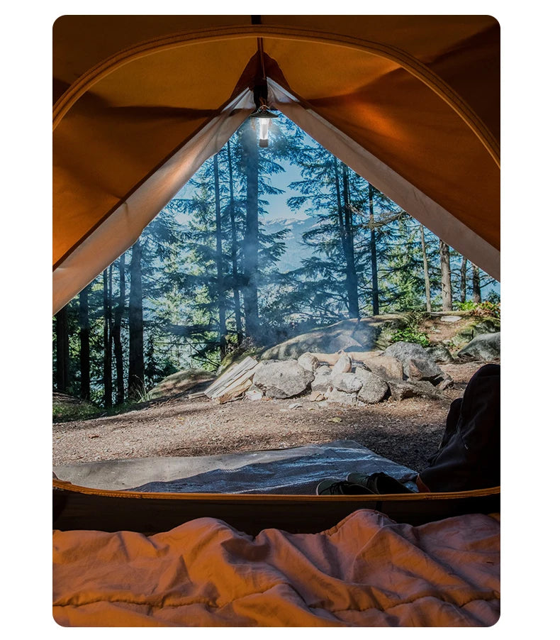 Rechargeable LED Portable Light Super Bright Flashlight Camping Light Work Light