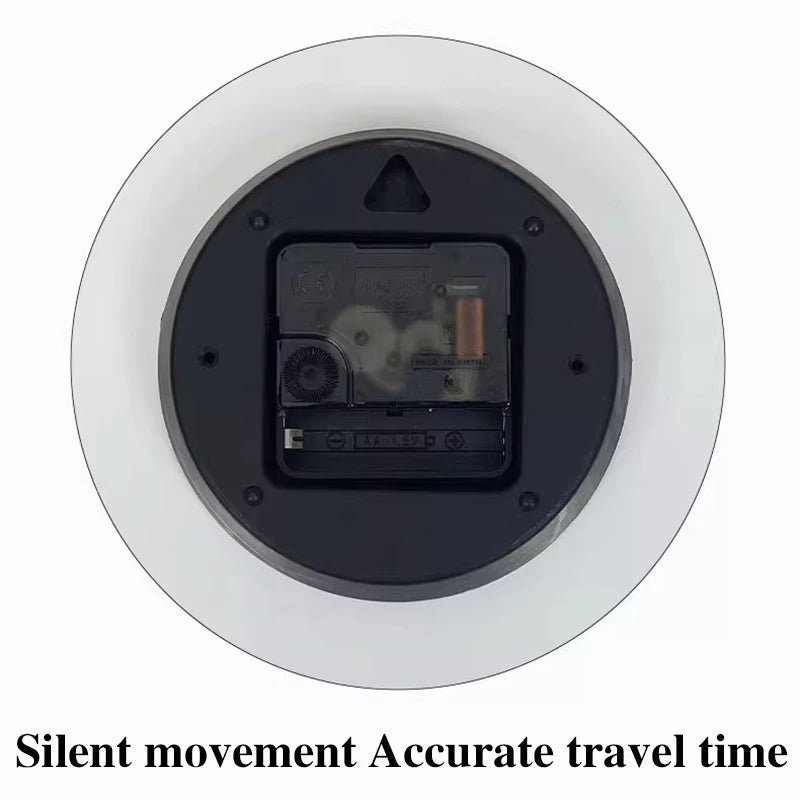 Design Clocks Living Room Large Wall Clock Elegant Modern Interior Decorative Clocks Nordic Bedroom Wall Clock Noiseless