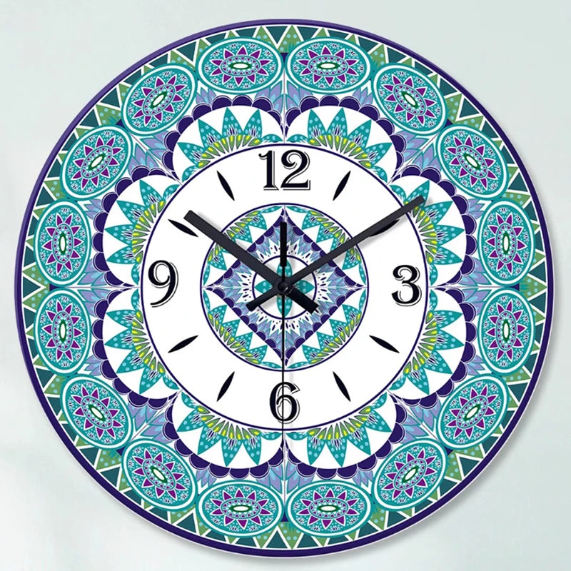 Design Clocks Living Room Large Wall Clock Elegant Modern Interior Decorative Clocks Nordic Bedroom Wall Clock Noiseless