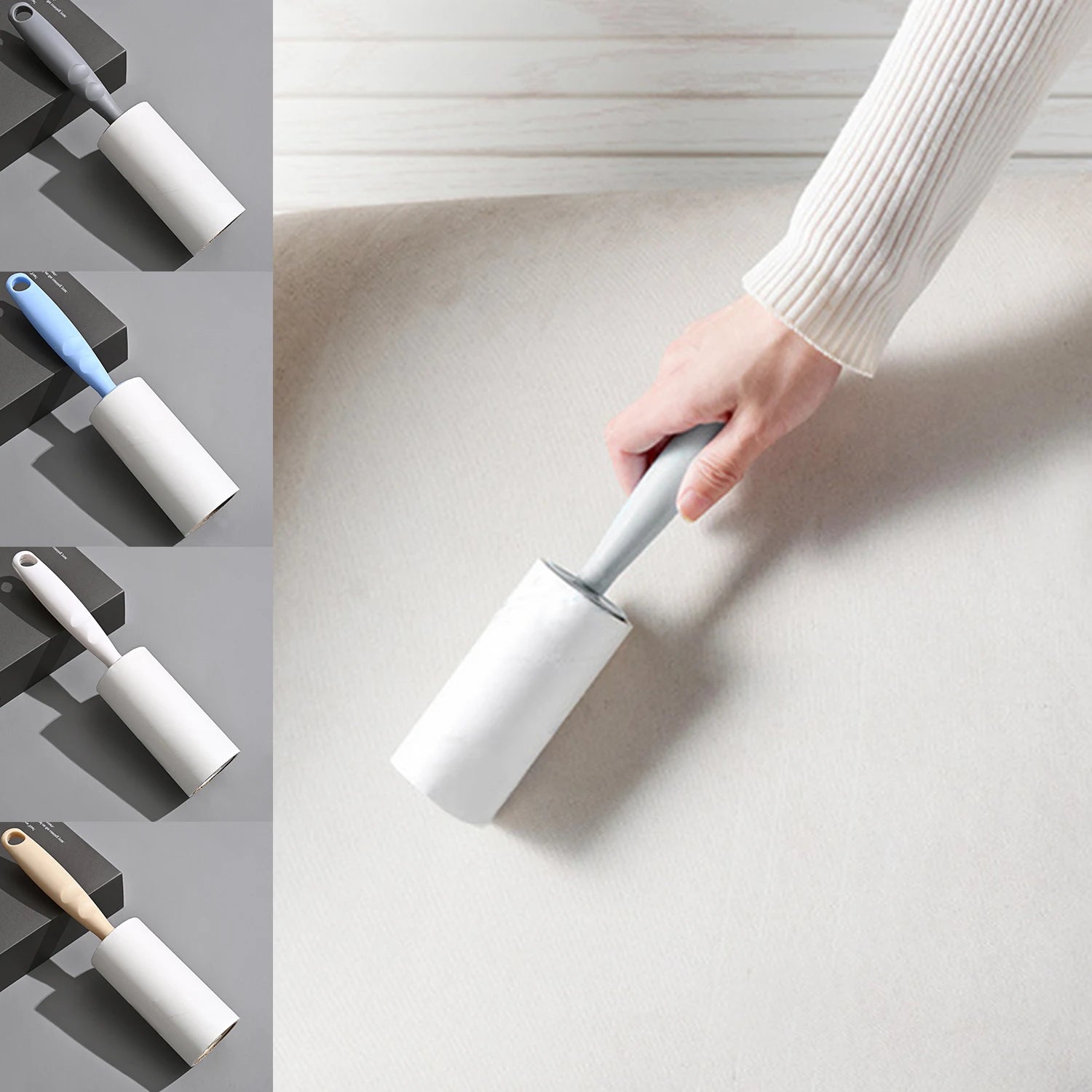 Lint Roller With Refills Sticky