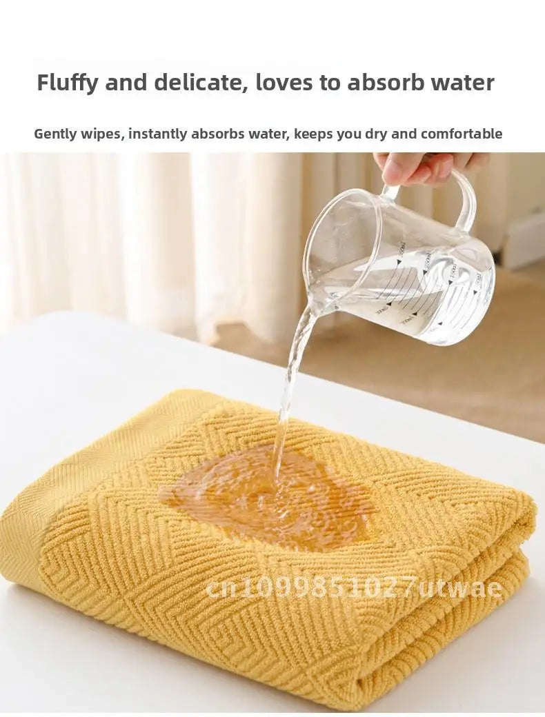 Soft Absorbent Combed Cotton Square Towel 100% Cotton Hand Towel for Baby Face Washing Thickened Household Square Scarf