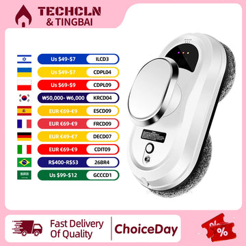 Intelligent Window Cleaning Robot Vacuum Cleaner Robot Window Cleaner Electric Glass Limpiacristales Remote Control for Home