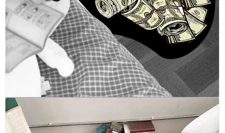 Bedroom Rug Shoe Mat Creative Shoe Box Living Room Mats Fashion Lounge Trend Decor Entrance Sneakers Carpet Alfombra Habitación