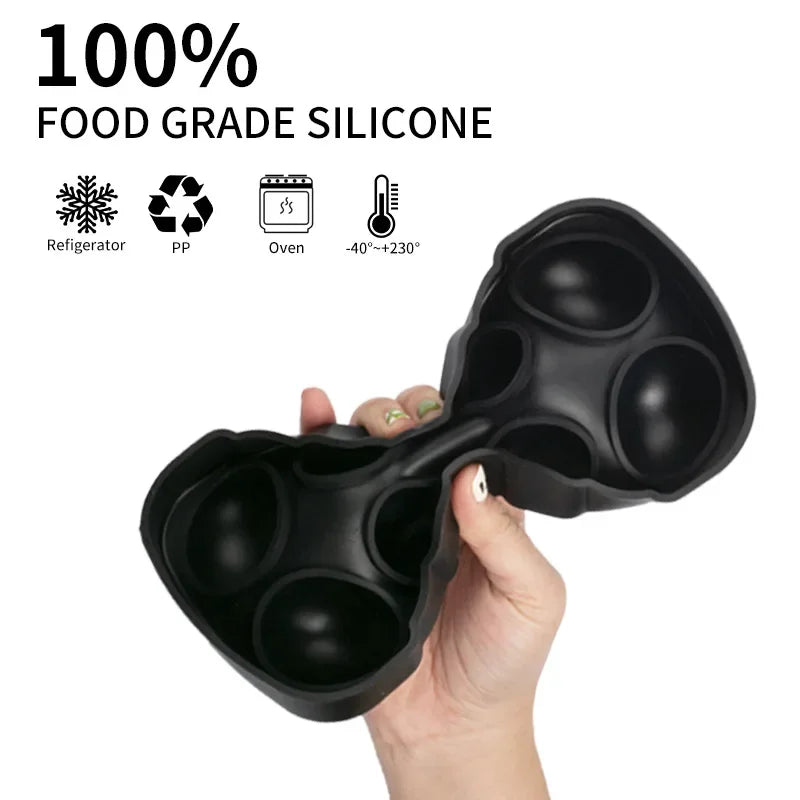 4/6/8/15Grids Silicone Ice Cube Molds Spherical Ice Cube Molds Ice Cream Ice Cube Making Machine Reusable Whiskey Ice Cube Molds