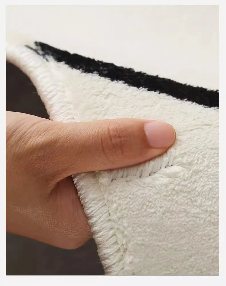 Bathroom Rugs Non-Slip Bath Rugs Dirty Resistant Plush Carpet Toilet Absorbent Bath Rugs  Plush Carpet Wash Dry Shower Pad