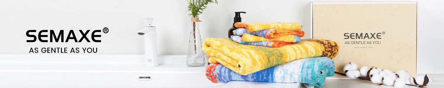 12 Pack Cotton Washcloths Solid Bulk Set SEMAXE 100% Cotton Ultra Soft Face Towels Absorbency for Bathroom Spa Cleaning Supplies