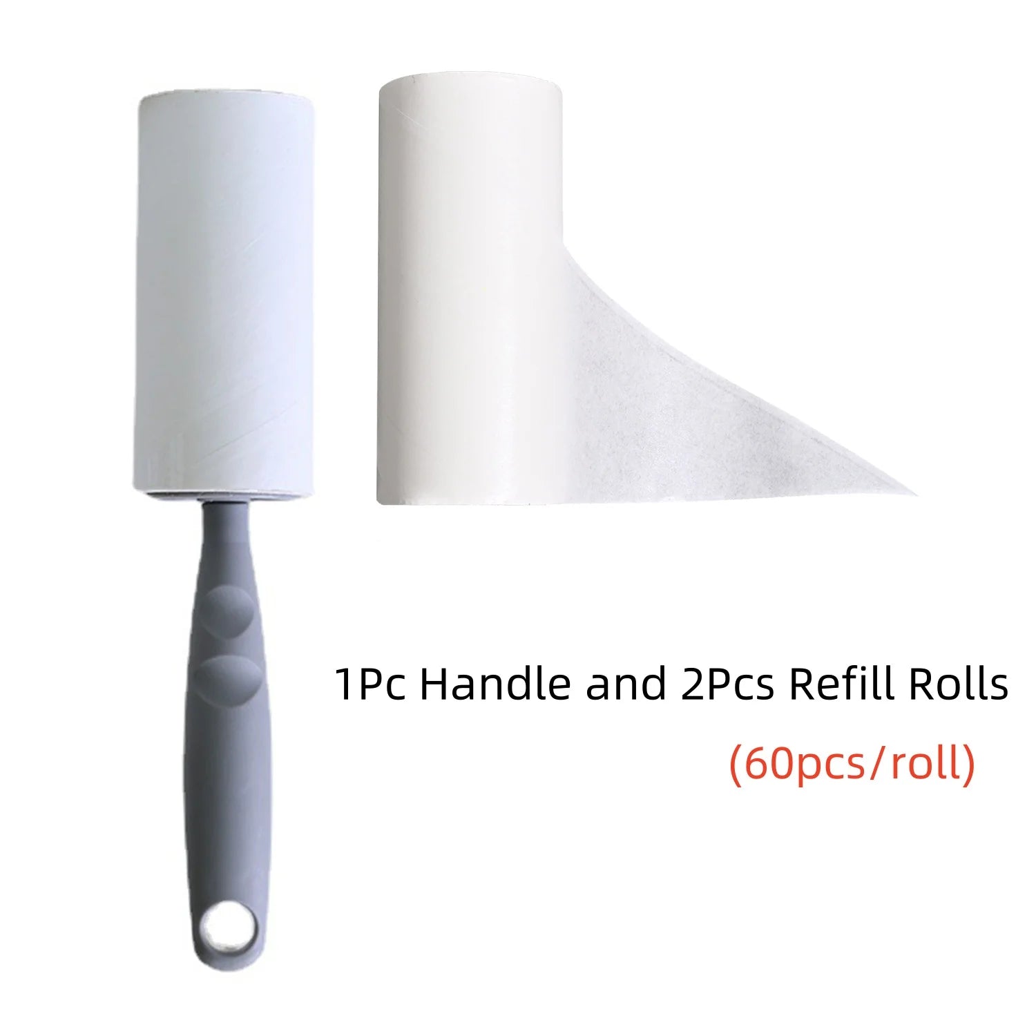 Lint Roller With Refills Sticky