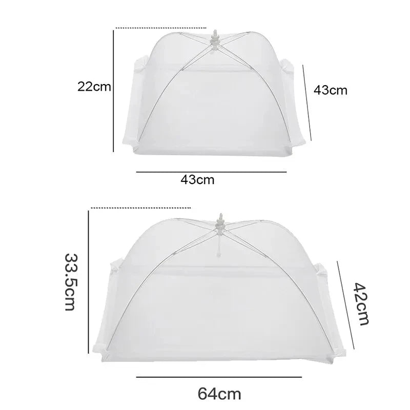 Food Cover Mesh Folding Washable Flies