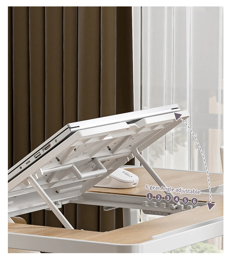 Laptop Bed Table, Foldable Lap Table Tablet Stand Laptop Bed Tray Table, Portable Lap Table With Foldable Legs For Working, Read