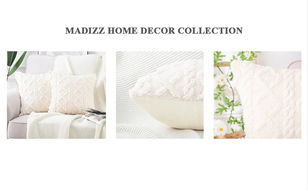 Kitinjoy Throw Pillow Covers 40x40 For Sofa Decro Soft Plush Cushion Covers 50x50cm Home And Decoration Luxury Throw Pillow Case