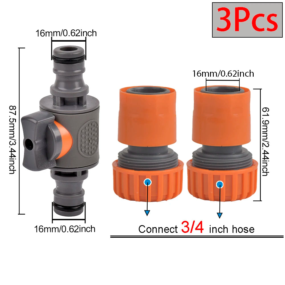 Garden Hose Quick Connector  Stop Water Connector