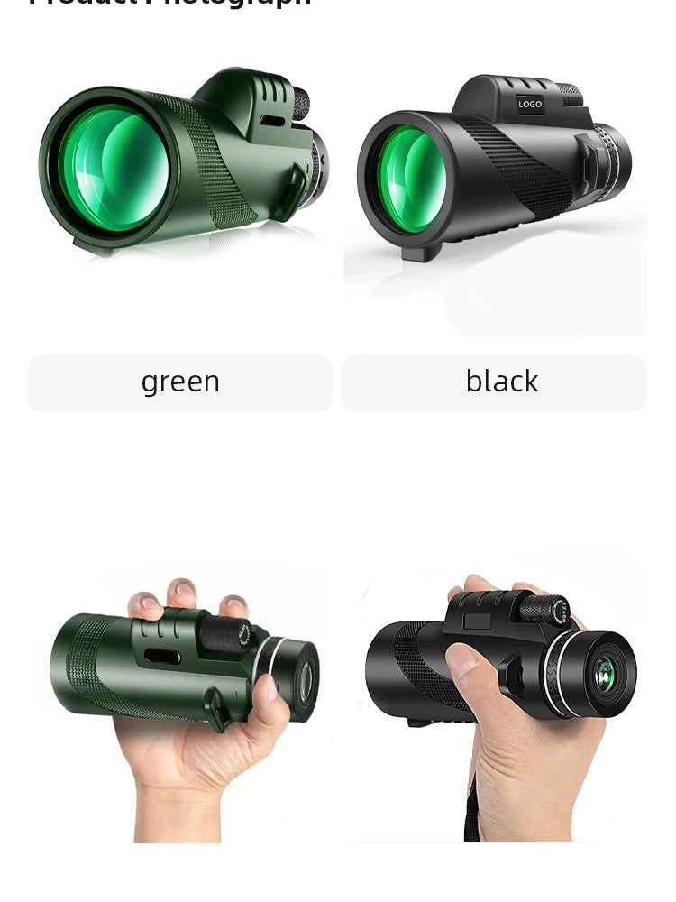 Portable Zoom HD 5000M Telescope Folding Long Distance Mini Powerful Telescope