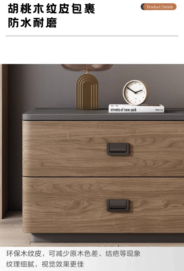 Bedroom Storage Bedside Table Italian Style Space Saving Bedside Tables Aesthetic Modern Mesitas De Noche Home Furniture