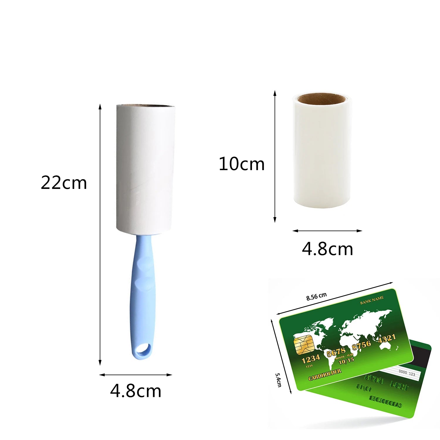 Lint Roller With Refills Sticky