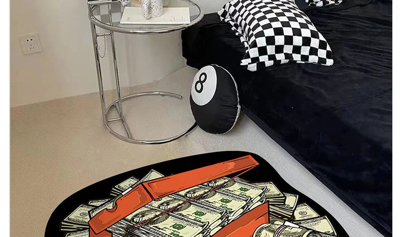 Bedroom Rug Shoe Mat Creative Shoe Box Living Room Mats Fashion Lounge Trend Decor Entrance Sneakers Carpet Alfombra Habitación