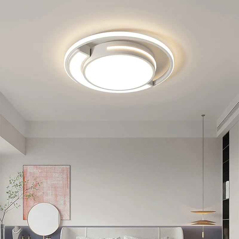 2025 new-style living room lamp, a minimalist modern round ceiling lamp, is suitable for bedrooms and living rooms.
