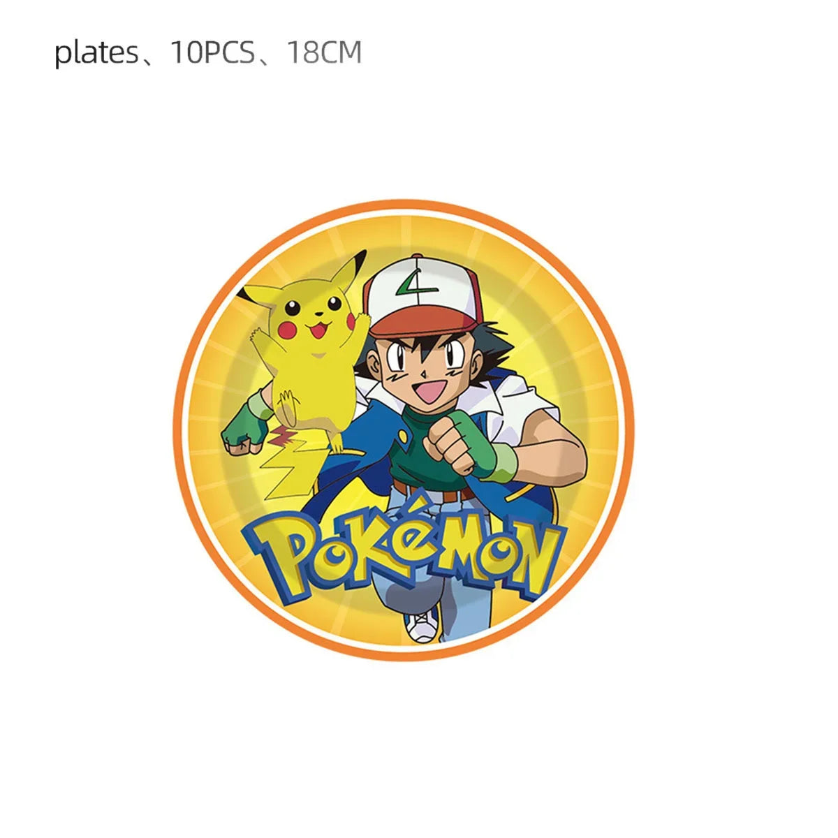 Pokemon Birthday Party Decoration Pikachu Tableware Set Tablecloth Cup Plate Napkin Balloons for Kids Party Supplies Baby Shower