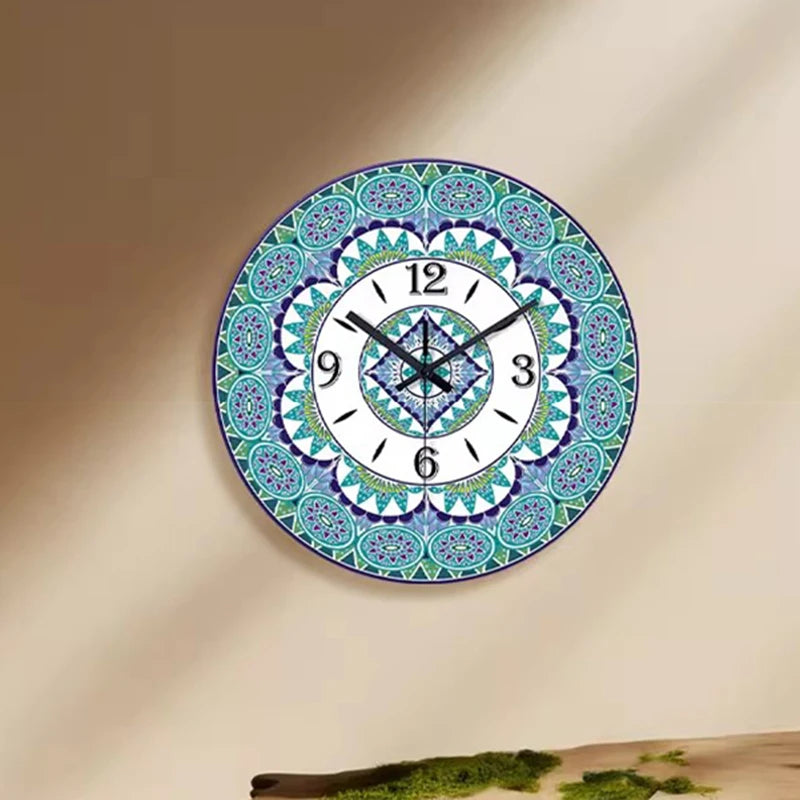 Design Clocks Living Room Large Wall Clock Elegant Modern Interior Decorative Clocks Nordic Bedroom Wall Clock Noiseless