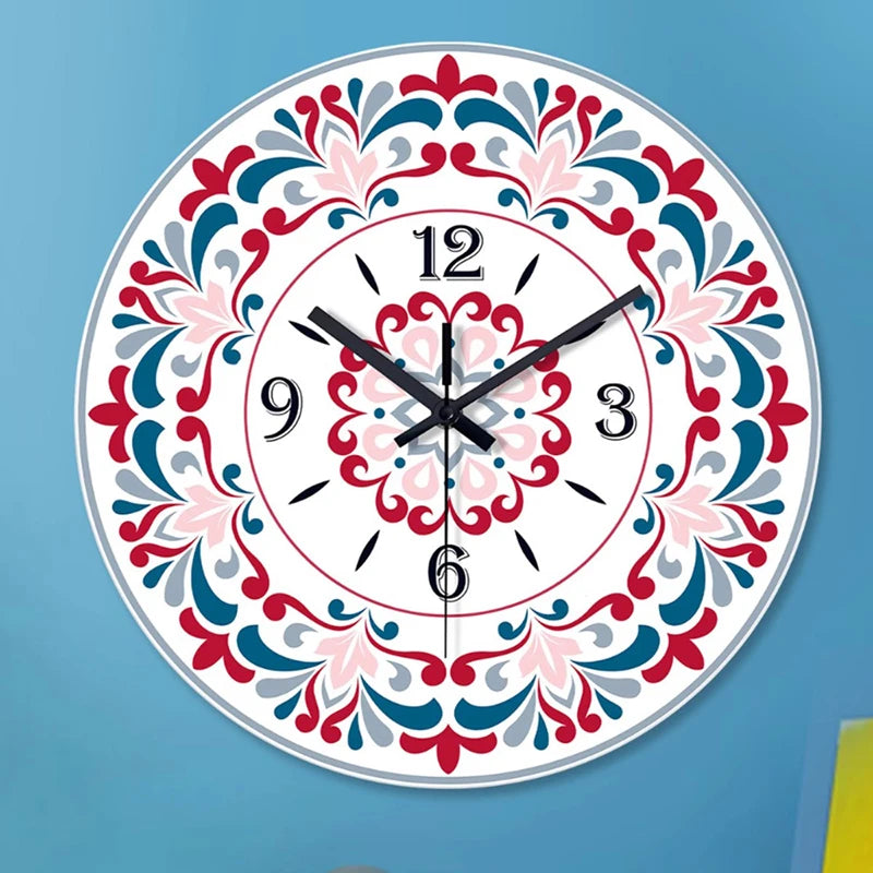 Design Clocks Living Room Large Wall Clock Elegant Modern Interior Decorative Clocks Nordic Bedroom Wall Clock Noiseless