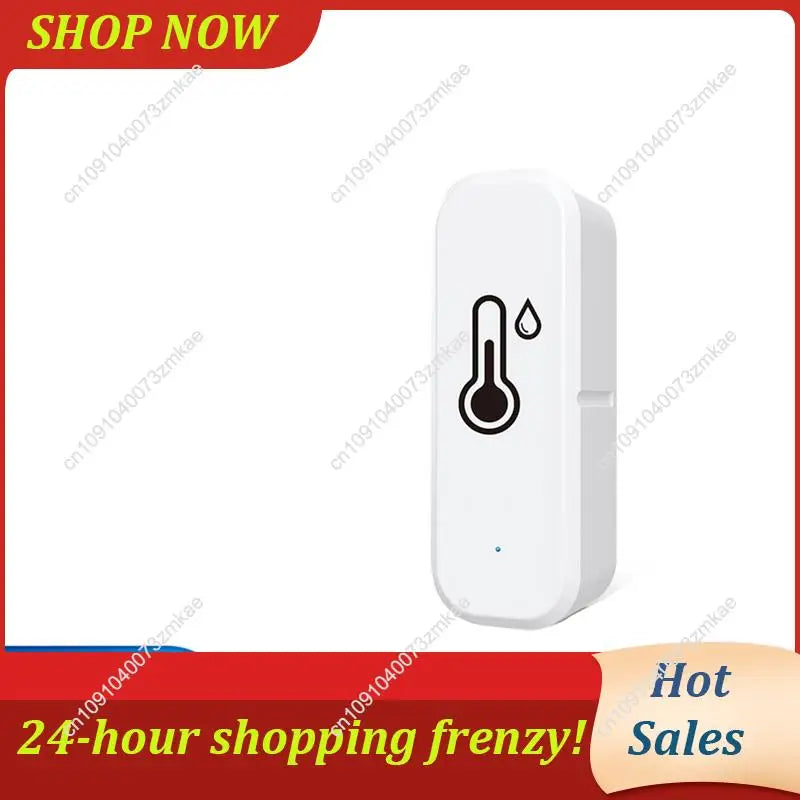 Daily Sale Wifi Enabled Temperature Humidity Sensor, Indoor Thermometer And Hygrometer Monitor Work For Smart Life Home