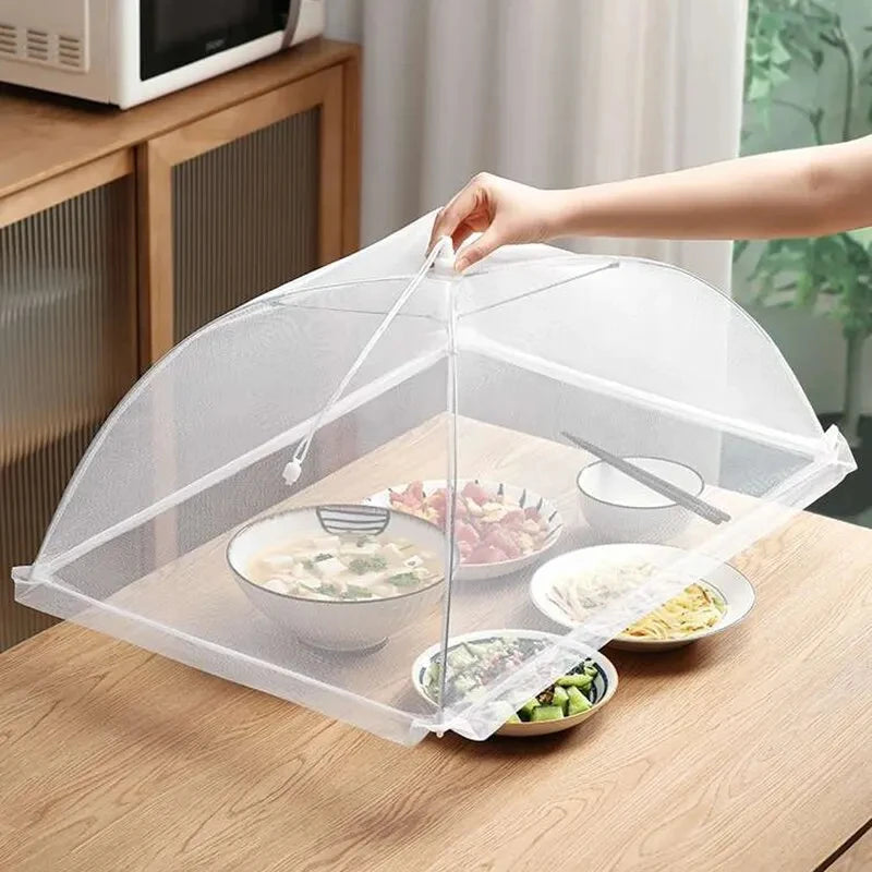 Food Cover Mesh Folding Washable Flies