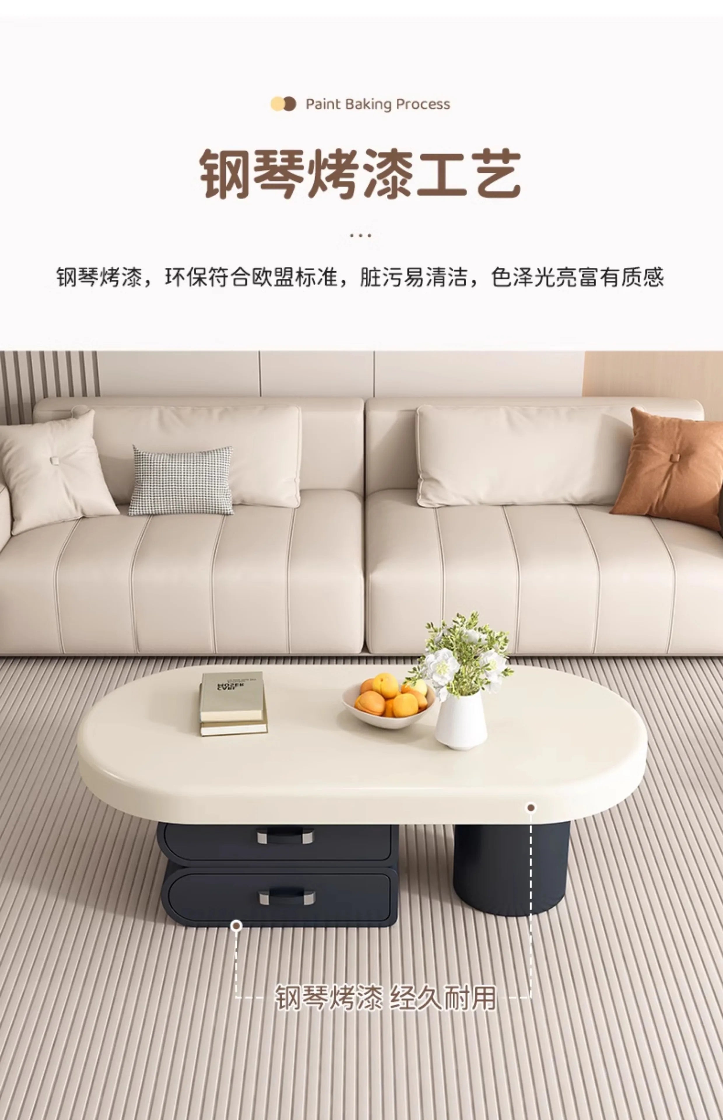 Living Room Coffee Table Simple Design Glamour Unique Coffee Table Modern Luxury Mesas De Centro Para Sala Living Room Furniture