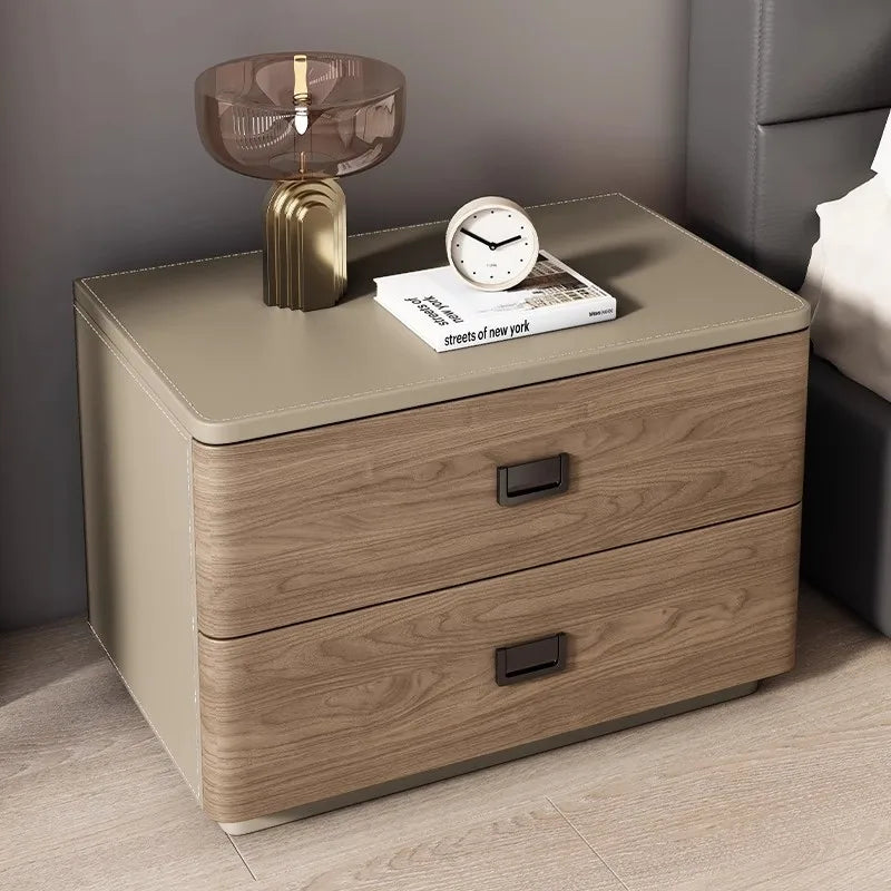 Bedroom Storage Bedside Table Italian Style Space Saving Bedside Tables Aesthetic Modern Mesitas De Noche Home Furniture