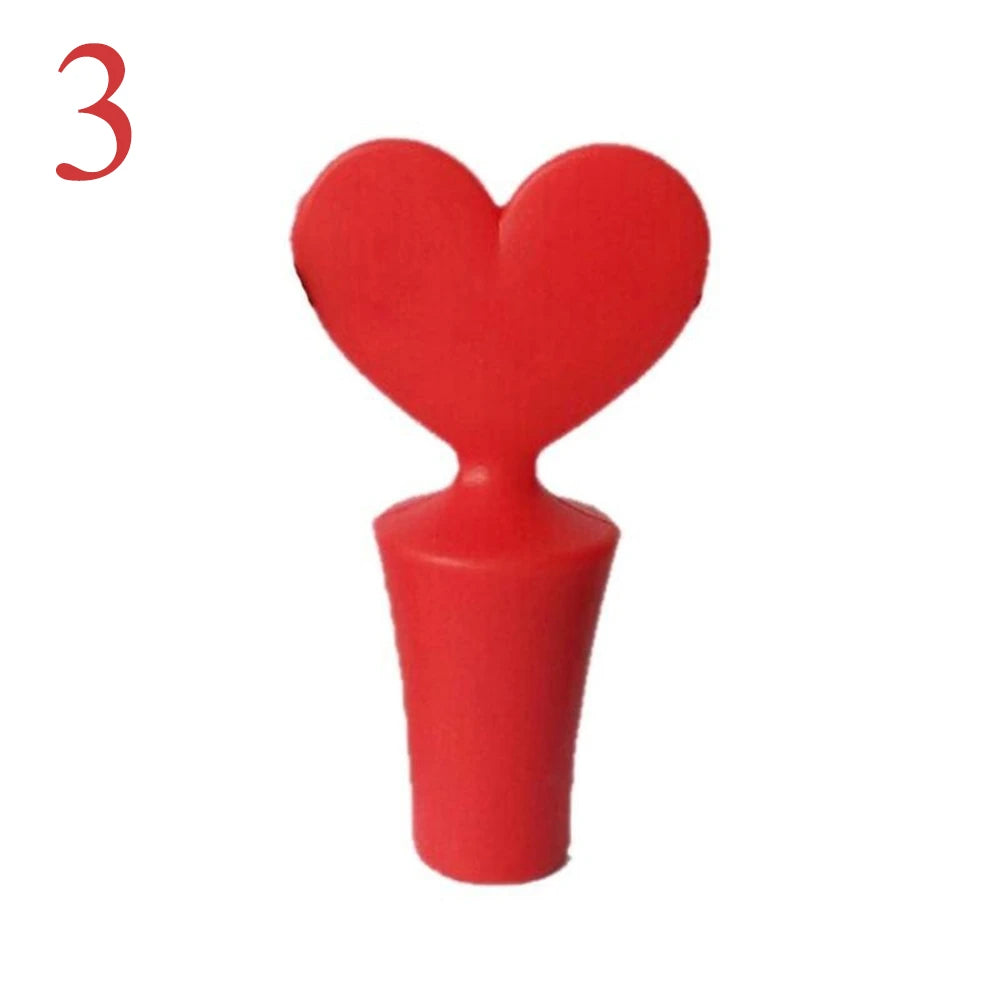 Silicone Champagne Wine Beer Bottle Cork Stopper Plug Wine Bottle Sealer Cap Stopper Bar Kitchen Tool Vacuum Sealed Sealer Plug