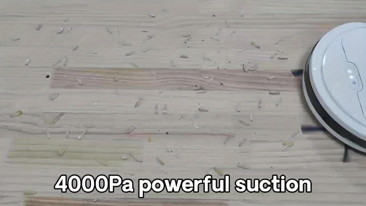 Robotic Vacuum Cleaner And Mop Combo, 5000PA Strong Suction, Multiple Cleaning Modes, 2in 1 Robot Vacuum Cleaner, APP/Remote/Alexa Voice Control, Automatic Self-Charging, Ideal for Pet Hair, Hard Floor And Low-Pile Carpet, Ro